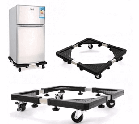 SUPPORT AVEC ROUE POUR REFRIGERATEUR ET MACHINE A LAVER